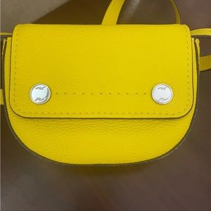 J Crew Bristol Leather Convertible Fanny Pack-New-Never Used